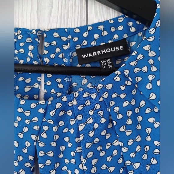 Warehouse Summer Dress Size 10 - Picture 4 of 6